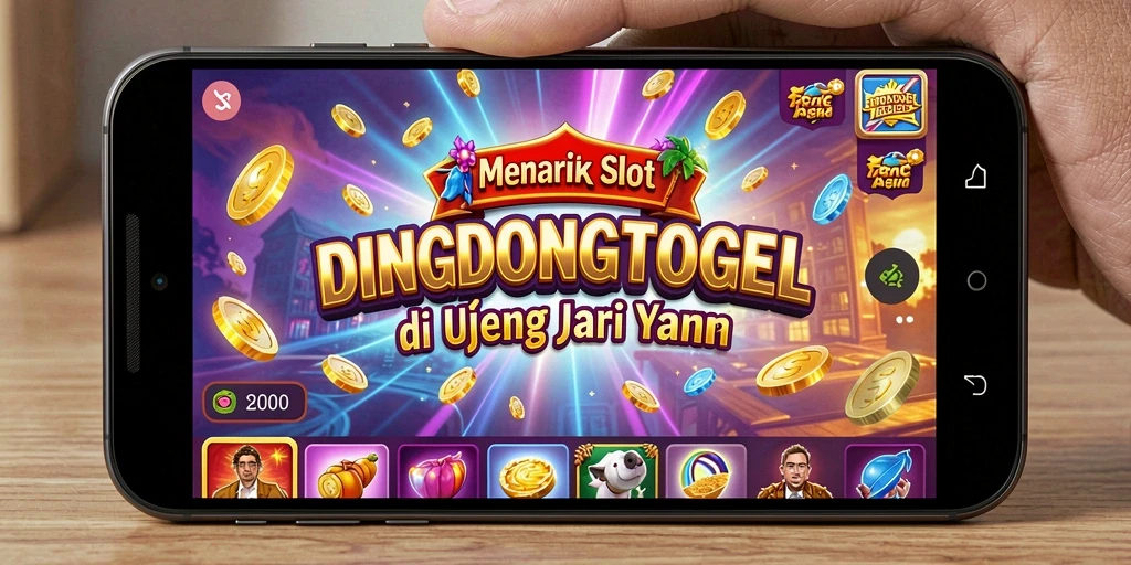 Gameplay menarik DINGDONGTOGEL dengan tema slot yang beragam.