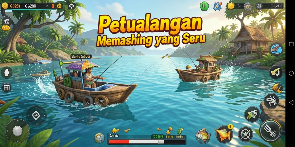 Tangkapan ikan yang mengesankan dalam gameplay GG288.