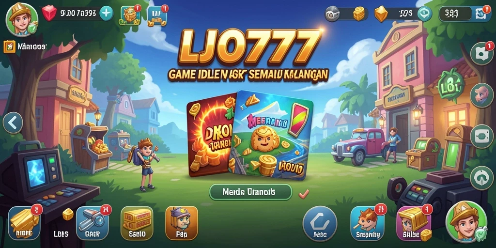 Tampilan gameplay LJO777 yang menarik dan interaktif.