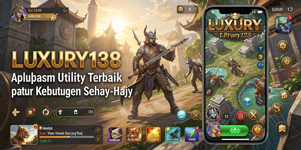 Tampilan antarmuka utama LUXURY138 yang memudahkan pengguna.