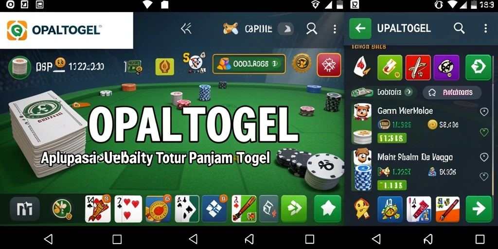 Screenshot OPALTOGEL menampilkan antarmuka pengguna yang intuitif dan fitur unggulan.