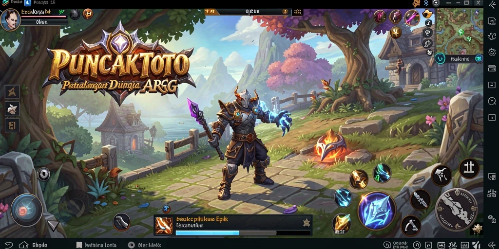 Tampilan menarik dari gameplay PUNCAKTOTO yang penuh aksi.