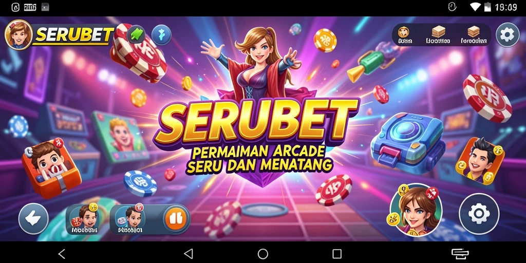 Tampilan gameplay menarik dan menyenangkan di SERUBET.