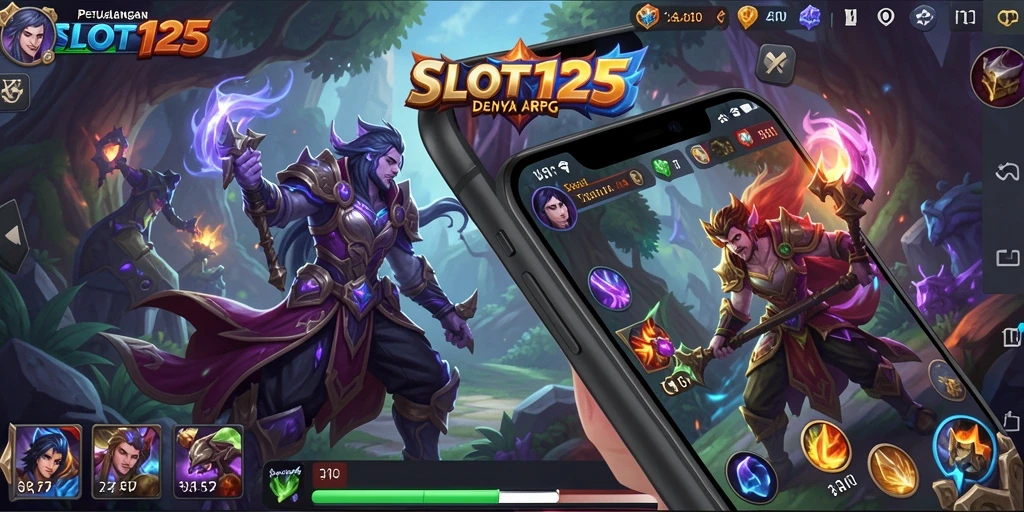 Tampilan seru dari gameplay SLOT123 dengan aksi ARPG yang mendalam.