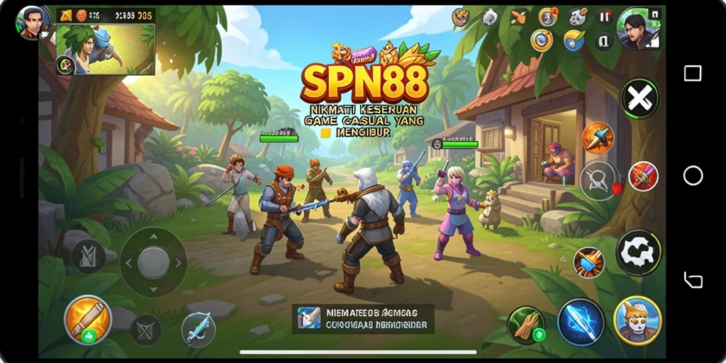 Tampilan gameplay SPN88 yang seru dan menghibur.