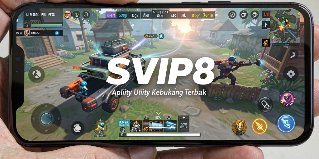 Tampilan antarmuka SVIP8 yang user-friendly dan mudah dinavigasi.