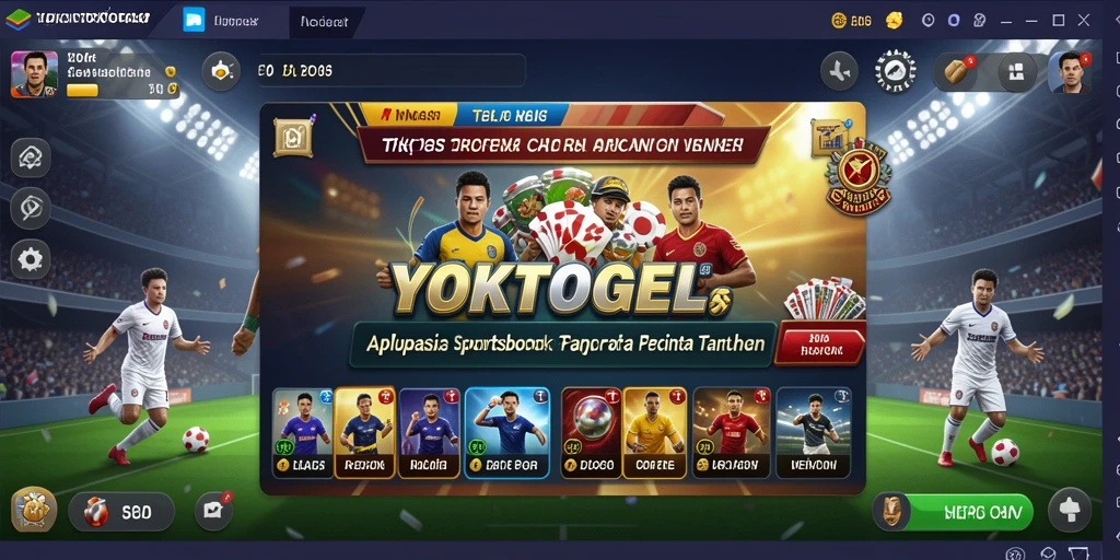 Tampilan antarmuka YOKTOGEL yang menarik dan intuitif.